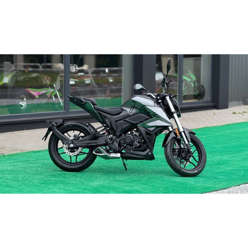 Motocykl Junak RSL-125cc- Grafitowy