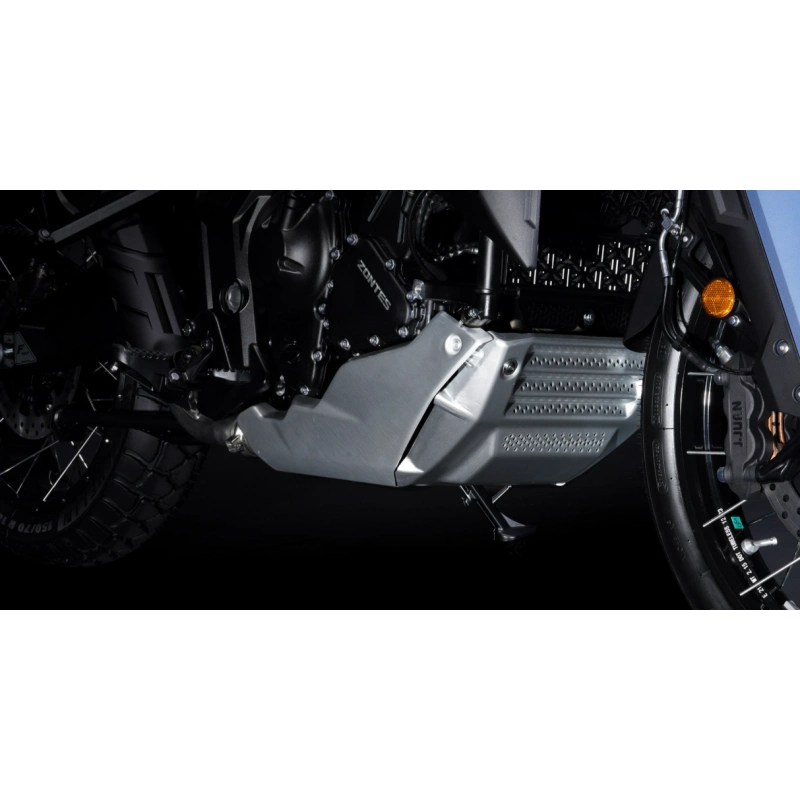 Motocykl Zontes -703 F- 21"- Szary -Kufry w zestawie