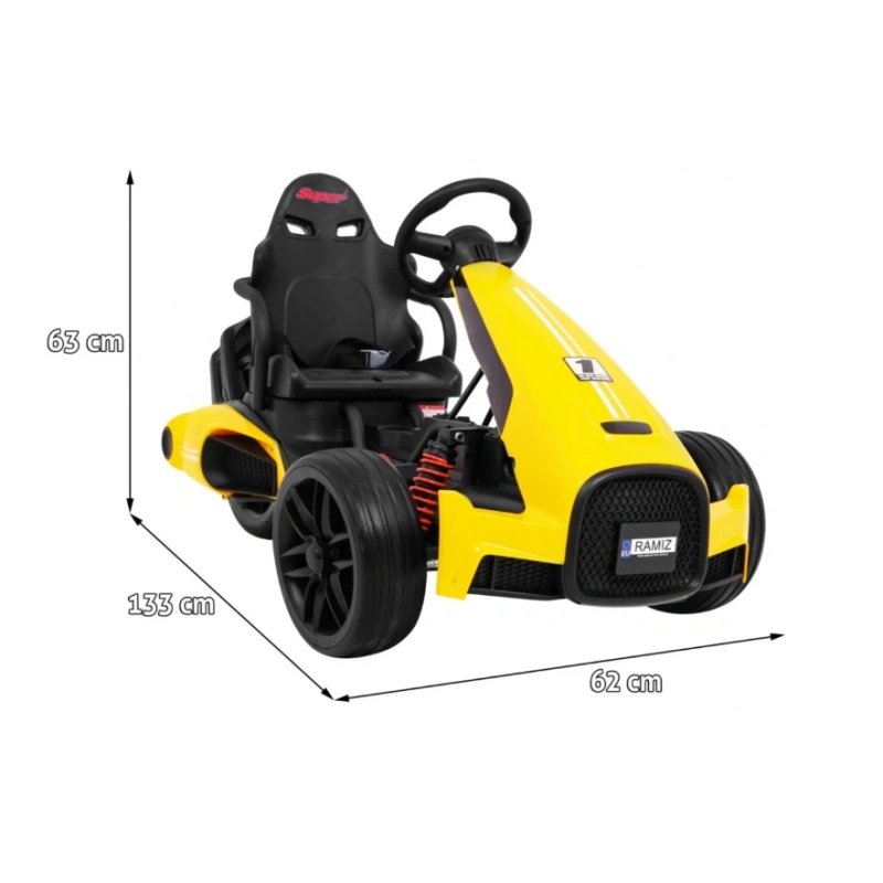 Gokart na akumulator Bolid XR-1