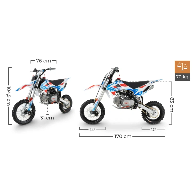 Pit Bike MRF 140 RC-Z