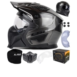 Kask LS2 OF606 Drifter Jeans Titanium- L
