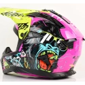Kask LS2 MX708 Fast II Gorilla Purple H-V Yel- S