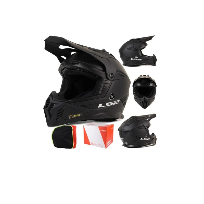 Kask LS2 MX708 Fast II Solid Matt Black- XXL