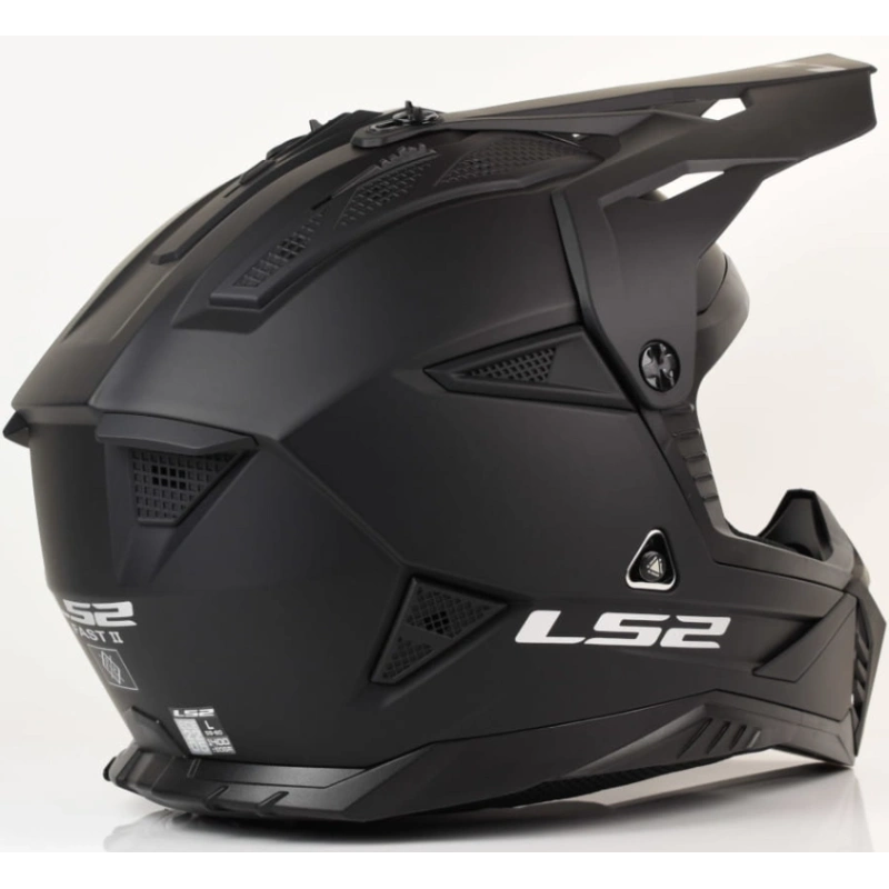 Kask LS2 MX708 Fast II Solid Matt Black- XXL