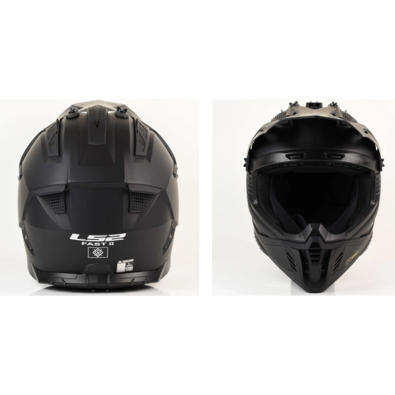 Kask LS2 MX708 Fast II Solid Matt Black- XXL