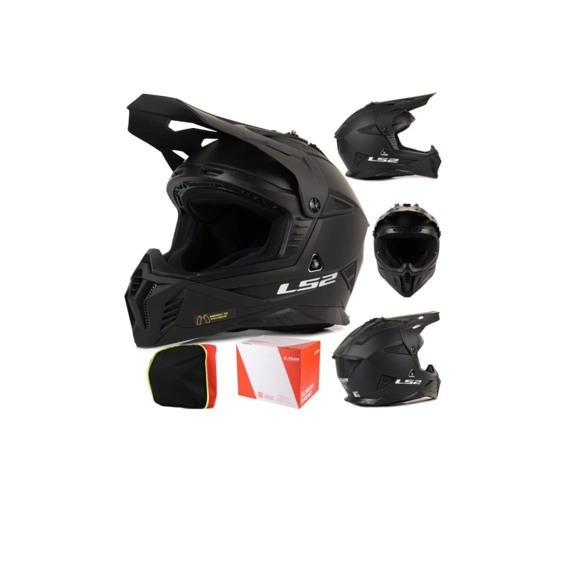 Kask LS2 MX708 Fast II Solid Matt Black- L