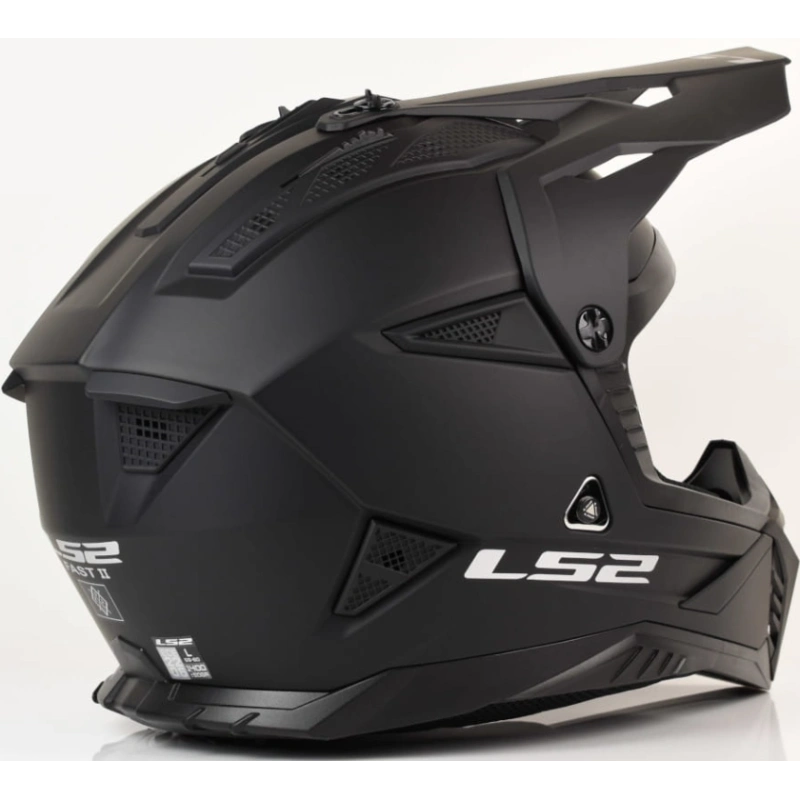 Kask LS2 MX708 Fast II Solid Matt Black- L