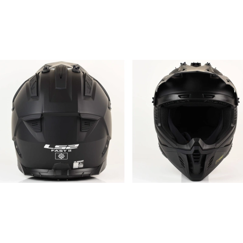 Kask LS2 MX708 Fast II Solid Matt Black- L