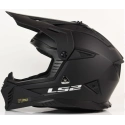 Kask LS2 MX708 Fast II Solid Matt Black-XS