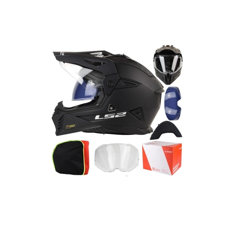 Kask LS2 MX702 Pioneer II Matt Black- L