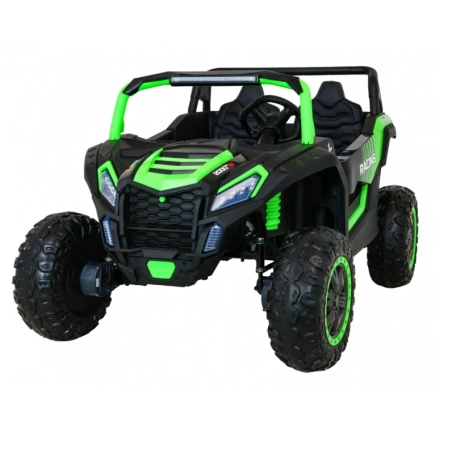 Buggy ATV Racing- Napęd 4x4 + Pilot + Wolny Start + MP3 - Zielony