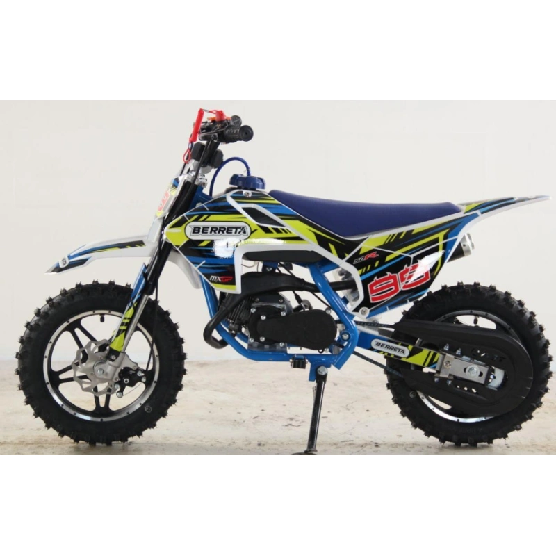 Mini cross spalinowy BERRETA ABT 909R -49cc - Czarno-Niebieski