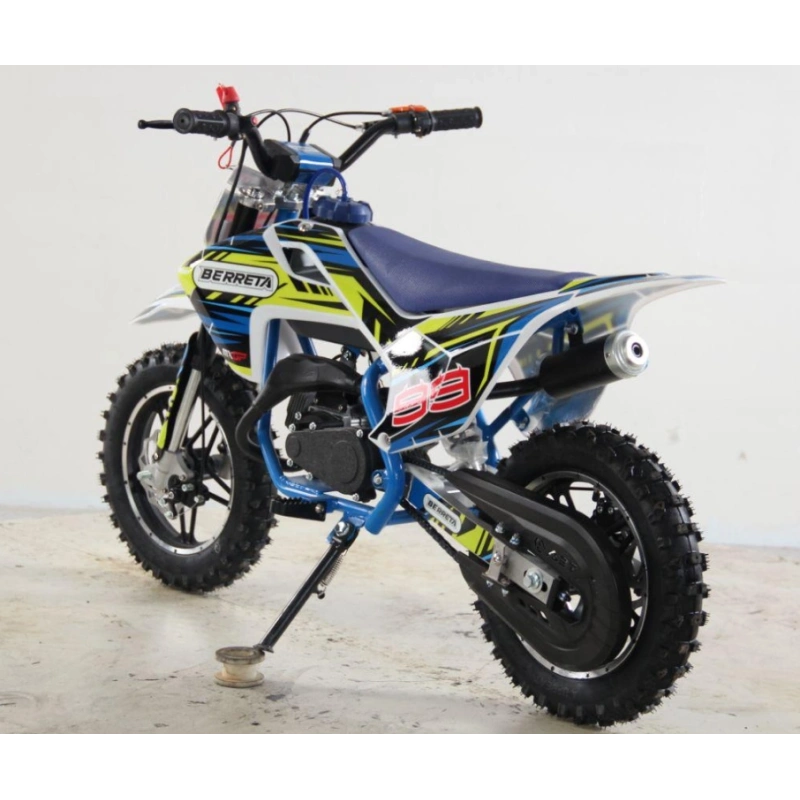 Mini cross spalinowy BERRETA ABT 909R -49cc - Czarno-Niebieski