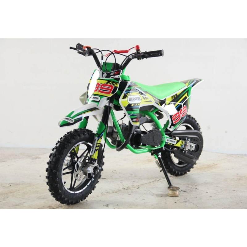 Mini cross spalinowy BERRETA ABT 909R -49cc - Czarno-Zielony