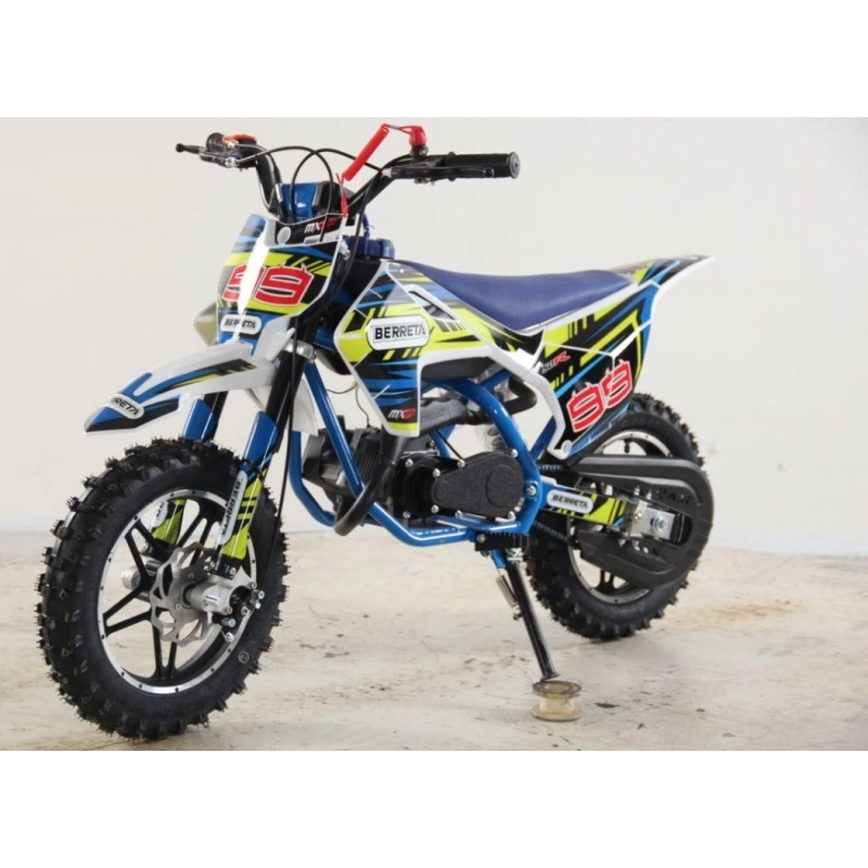 Mini cross spalinowy BERRETA ABT 909R -49cc - Czarno-Niebieski