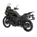 Motocykl Zontes -703 F- 21"- Czarny -Kufry w zestawie