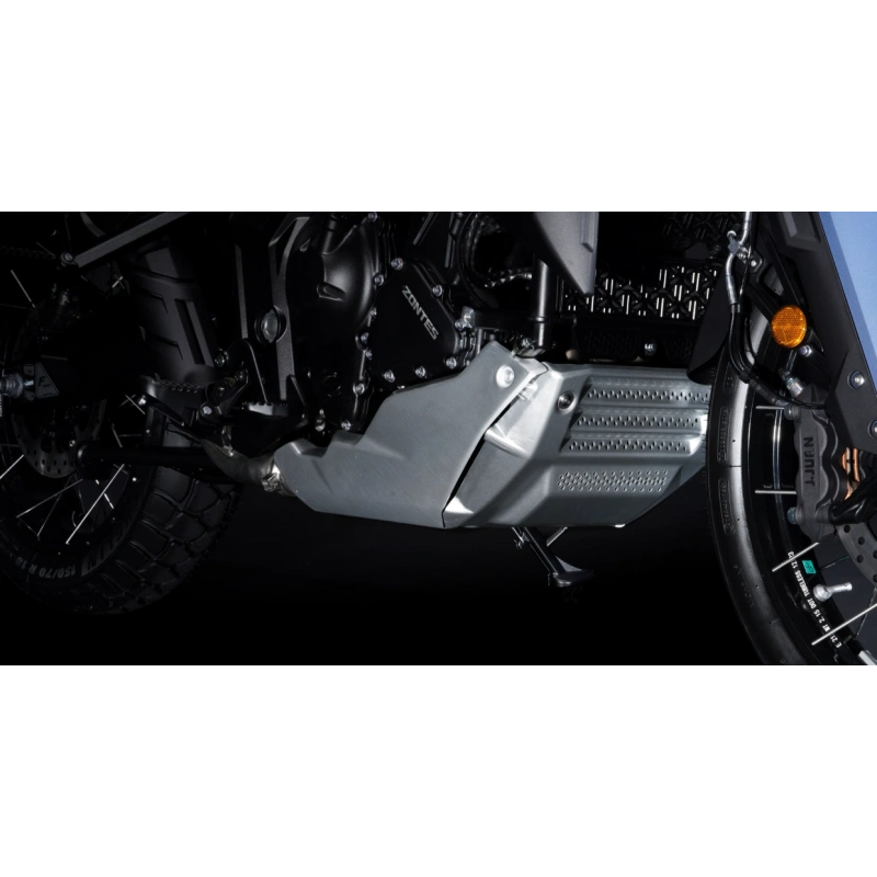 Motocykl Zontes -703 F- 21"- Czarny -Kufry w zestawie