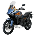 Motocykl Zontes -703 F- 21"- Niebieski -Kufry w zestawie