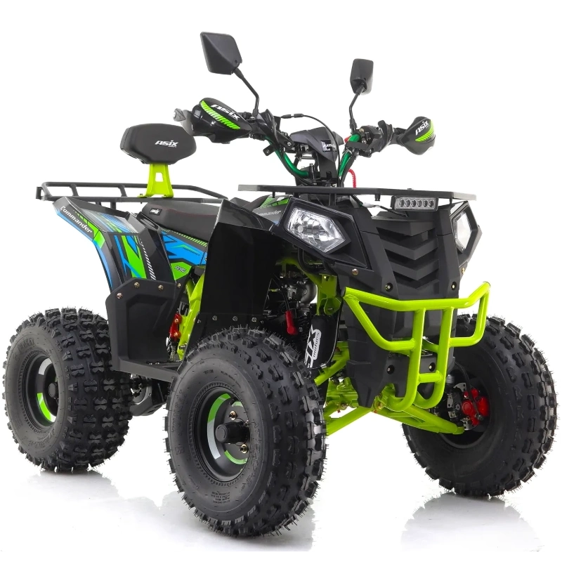 Quad spalinowy ASIX Commander-125cc-Czarno- Limonkowy