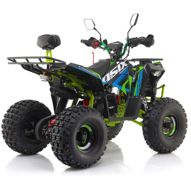 Quad spalinowy ASIX Commander-125cc-Czarno- Limonkowy