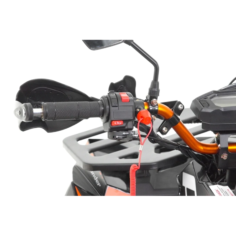 Quad spalinowy ASIX Commander-125cc-Czarno- Limonkowy