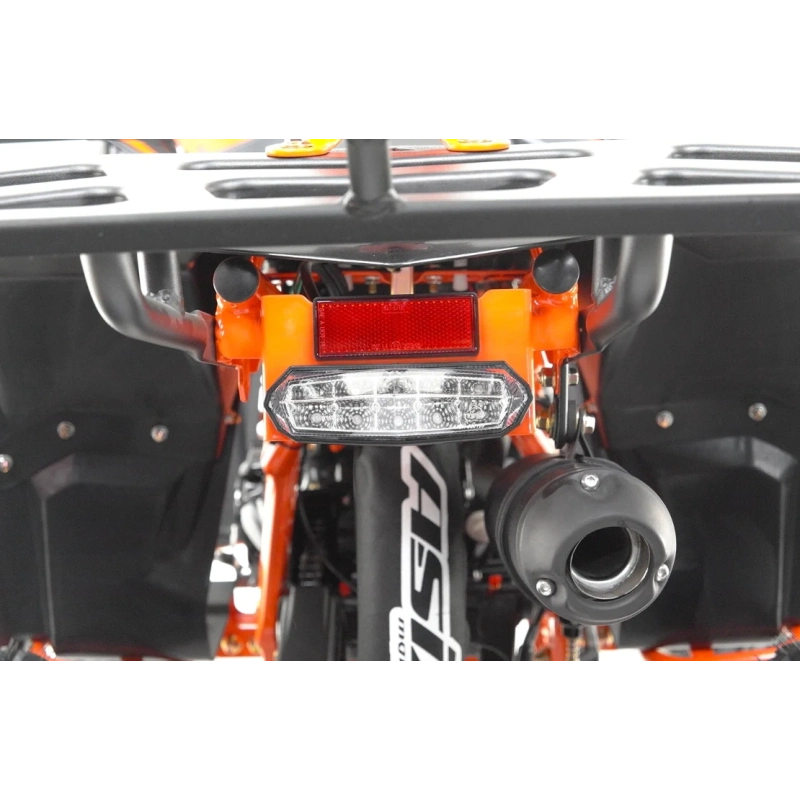 Quad spalinowy ASIX Commander-125cc-Czarno- Pomarańczowy