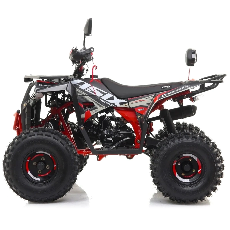 Quad spalinowy ASIX Commander-125cc-Czarno- Czerwony