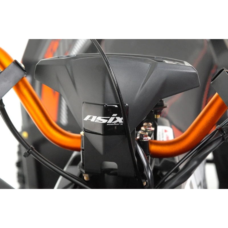 Quad spalinowy ASIX Commander-125cc-Czarno- Czerwony