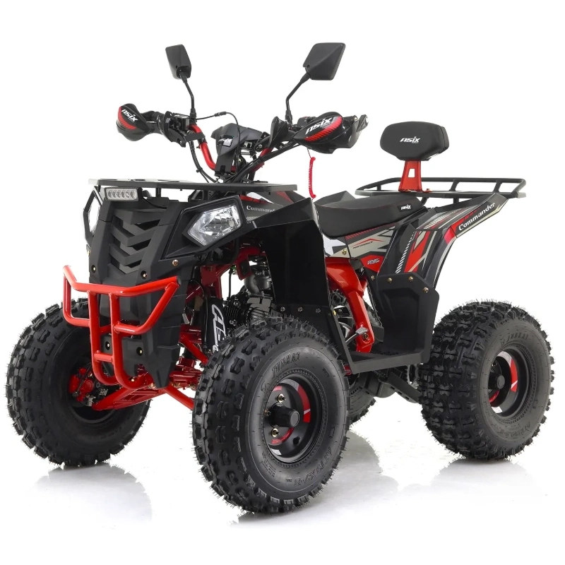 Quad spalinowy ASIX Commander-125cc-Czarno- Czerwony