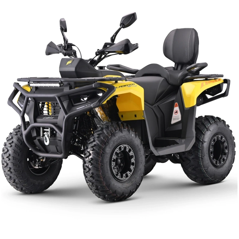 Quad spalinowy ASIX Gladiator RR- 200cc- Czarno- Żółty