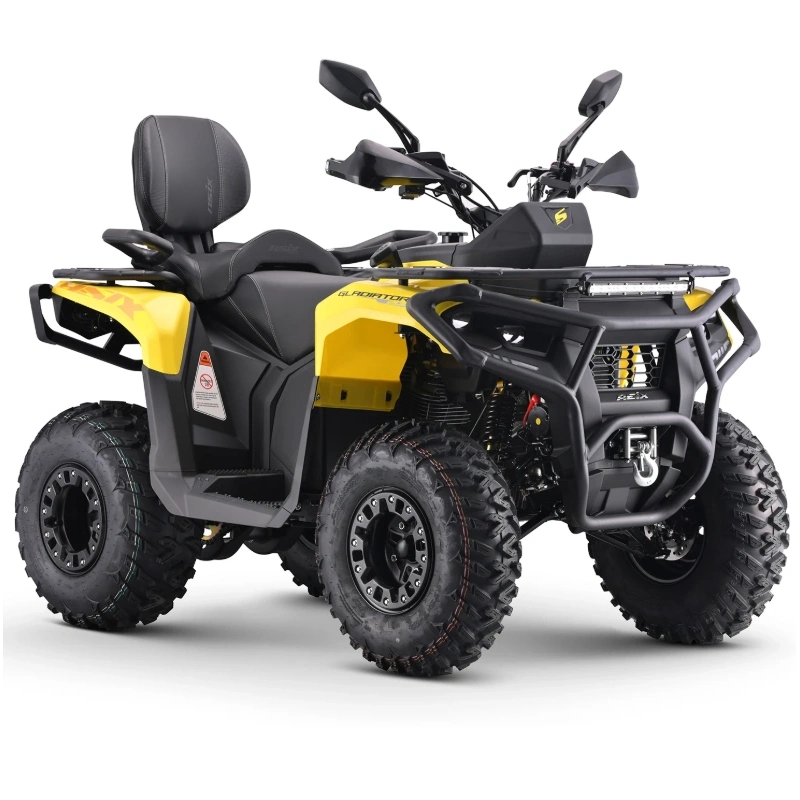 Quad spalinowy ASIX Gladiator RR- 200cc- Czarno- Żółty
