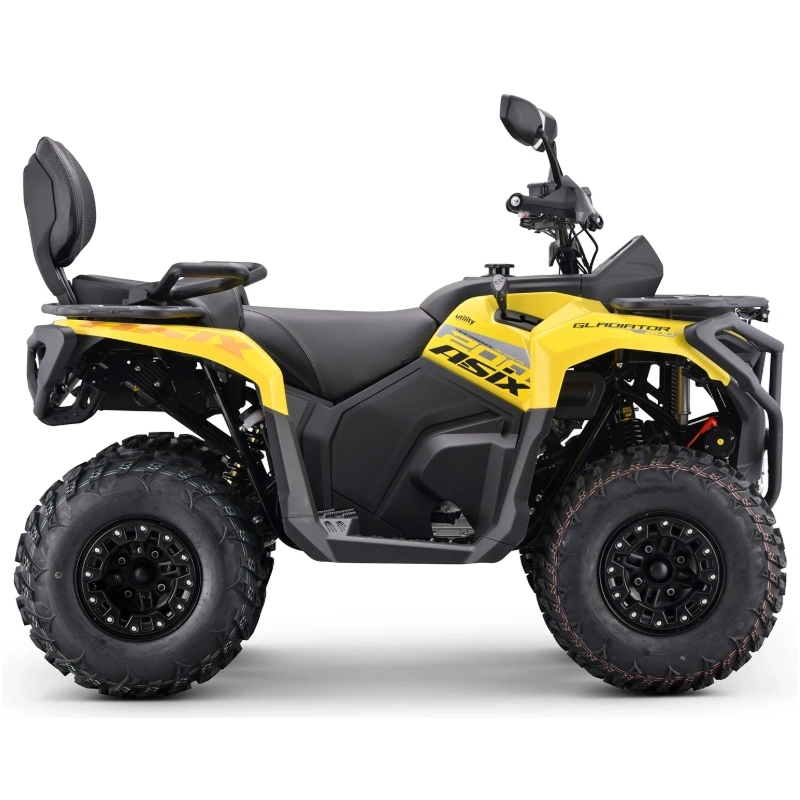 Quad spalinowy ASIX Gladiator RR- 200cc- Czarno- Żółty