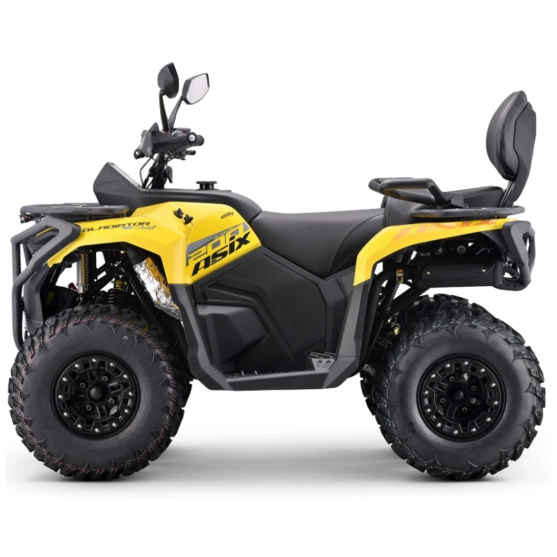 Quad spalinowy ASIX Gladiator RR- 200cc- Czarno- Żółty