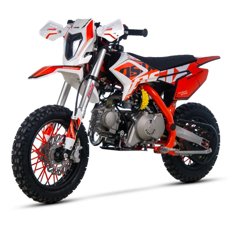 Mini cross spalinowy Asix XB18 70cc - Pomarańczowy