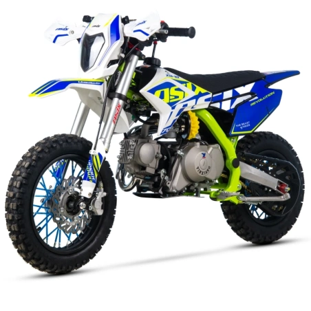 Mini cross spalinowy ASIX XB18 - 70cc - Niebieski
