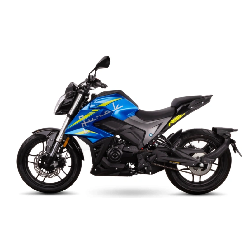 Motocykl Junak RSL 125 ABS- Niebiesko- Zielony