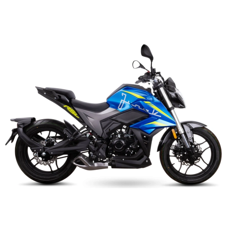 Motocykl Junak RSL 125 ABS- Niebiesko- Zielony