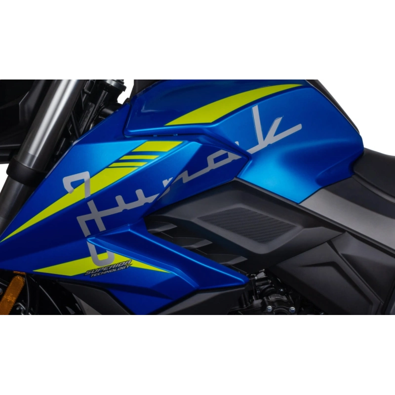 Motocykl Junak RSL 125 ABS- Niebiesko- Zielony