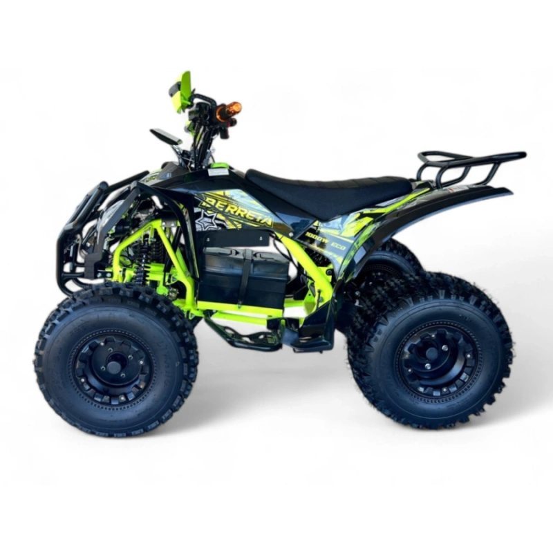 Quad elekrtyczny BERRETA Sport ECO- 1000W- Czarno- Limonkowe