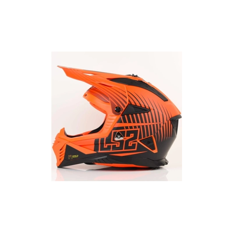 Kask LS2 MX708 Fast II Duck Matt Orange Red - L