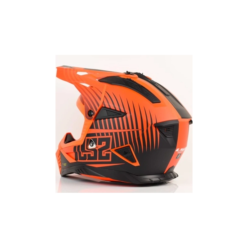 Kask LS2 MX708 Fast II Duck Matt Orange Red - L