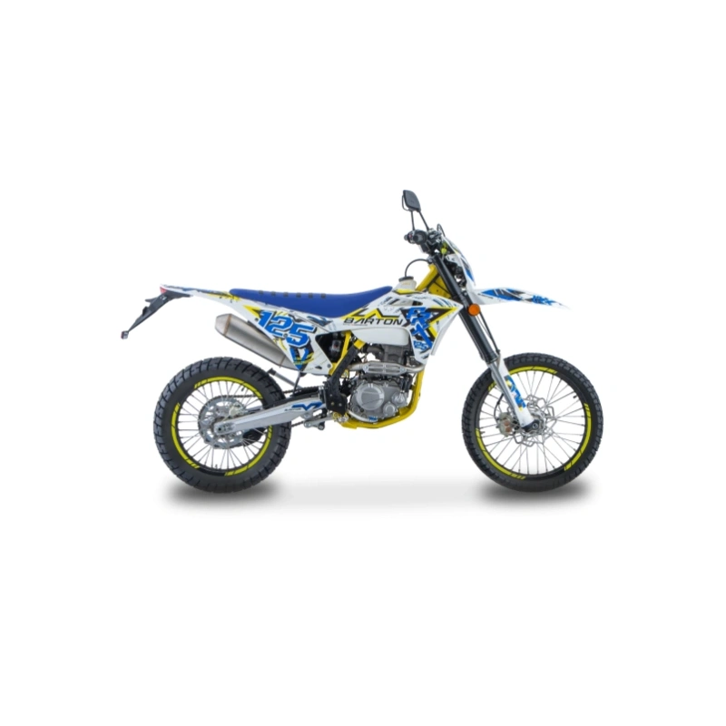Cross spalinowy Barton FRX 125- Żółto-Niebieski-L1e