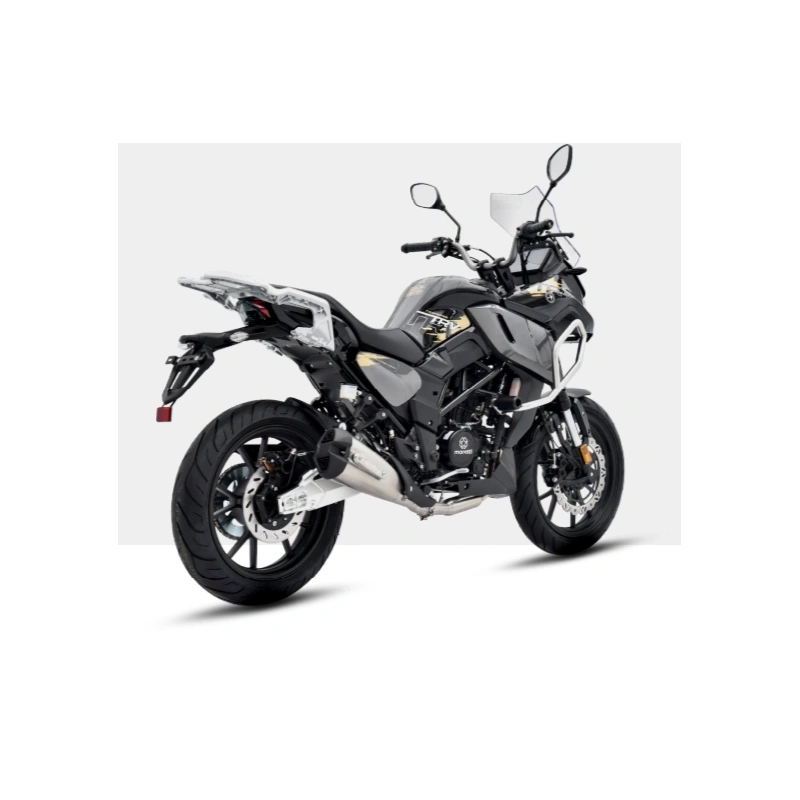 Motocykl Barton Traverse 125- Czarno-Złoty