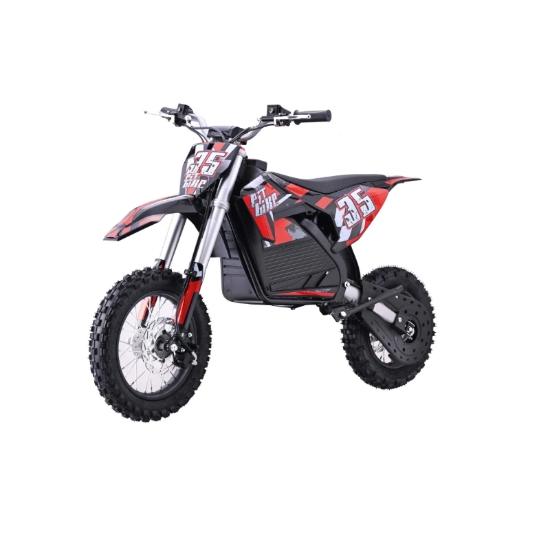 Cross elektryczny- Motorek PIT BIKE- Czerwony