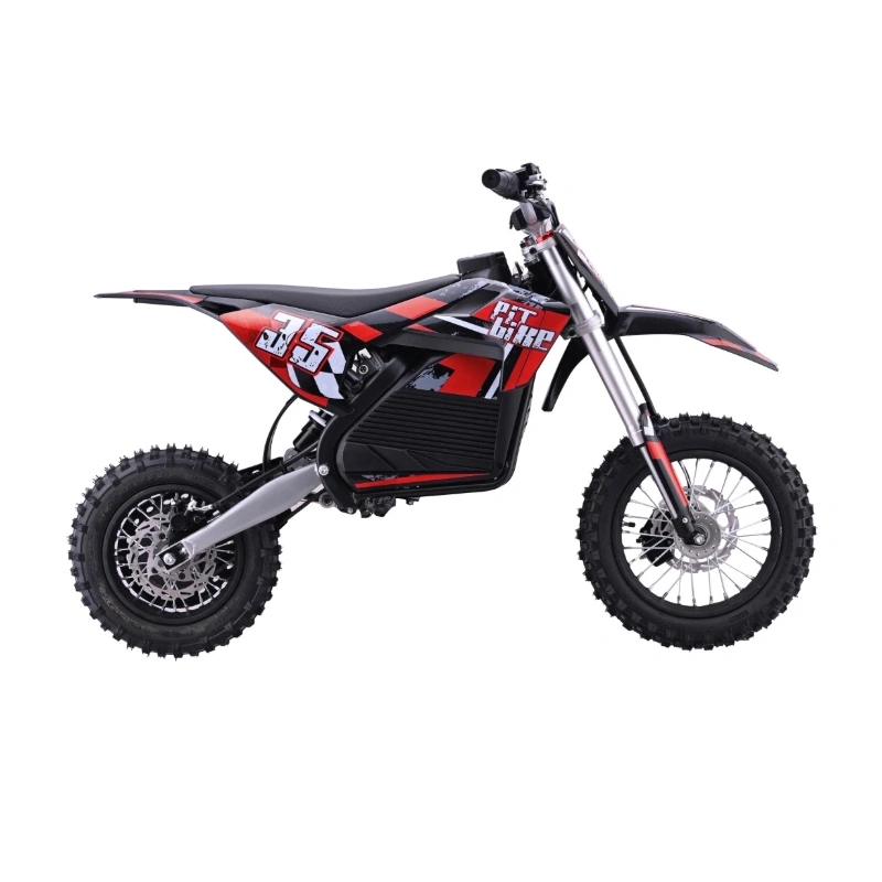 Cross elektryczny- Motorek PIT BIKE- Czerwony