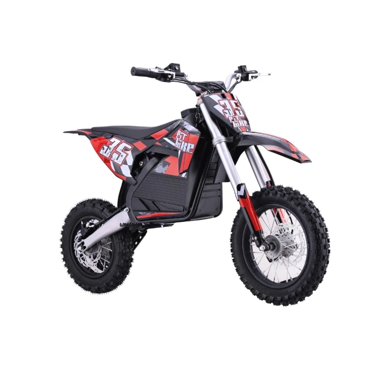 Cross elektryczny- Motorek PIT BIKE- Czerwony