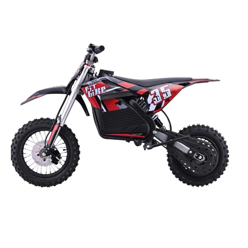 Cross elektryczny- Motorek PIT BIKE- Czerwony