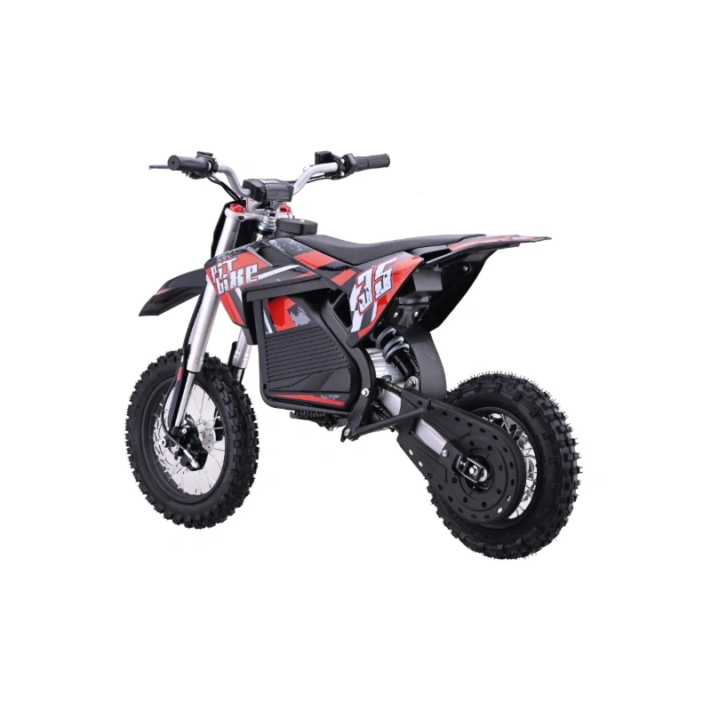 Cross elektryczny- Motorek PIT BIKE- Czerwony