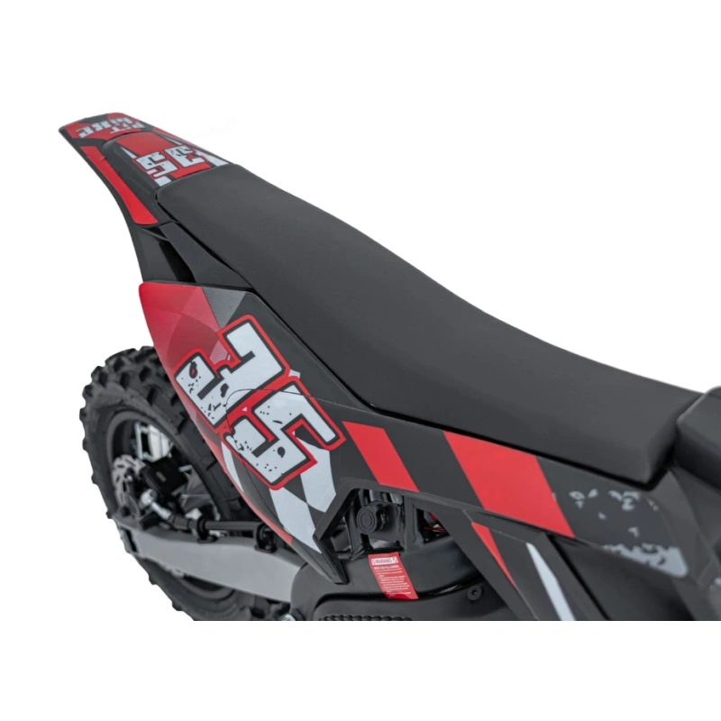 Cross elektryczny- Motorek PIT BIKE- Czerwony