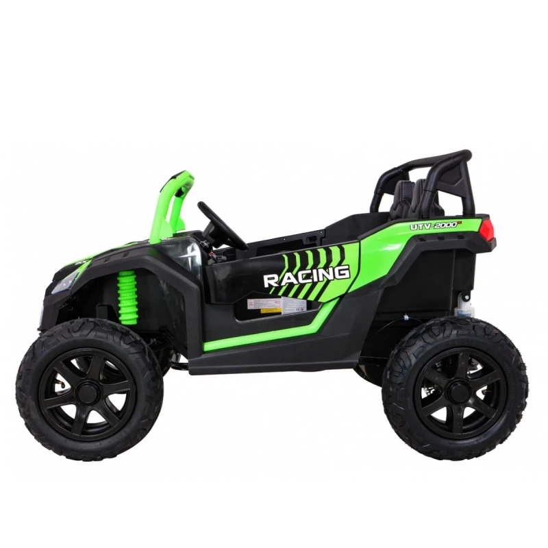 Elektryczny mini buggy na akumulator BUGGY Racing 15km/h - zielony